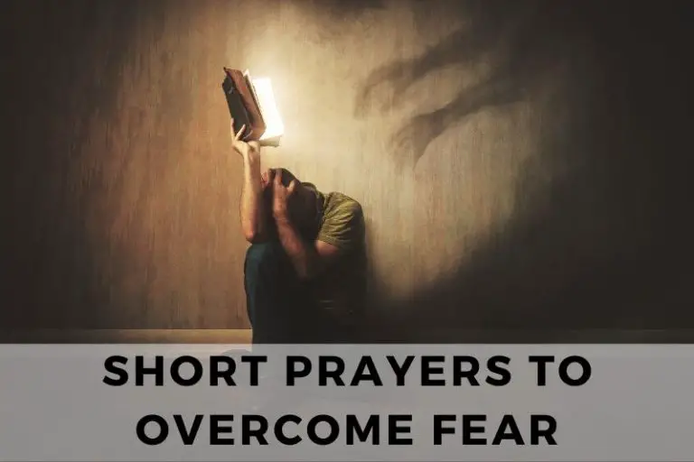 Short Prayer to Overcome Fear