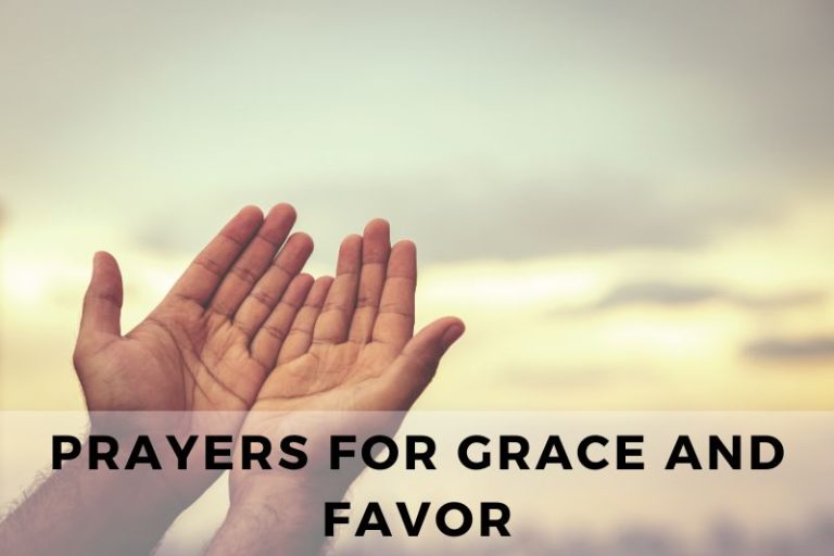 prayer for grace and favor