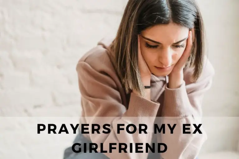 prayer for my ex girlfriend