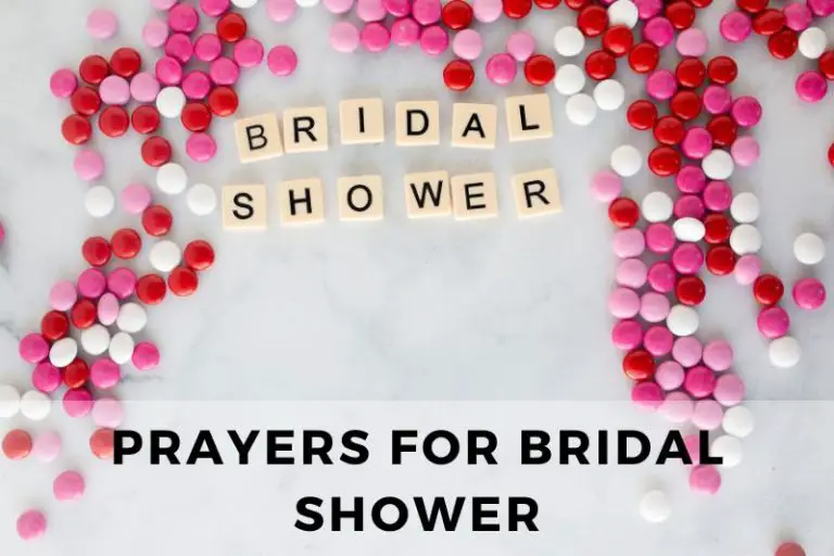 prayers for bridal shower