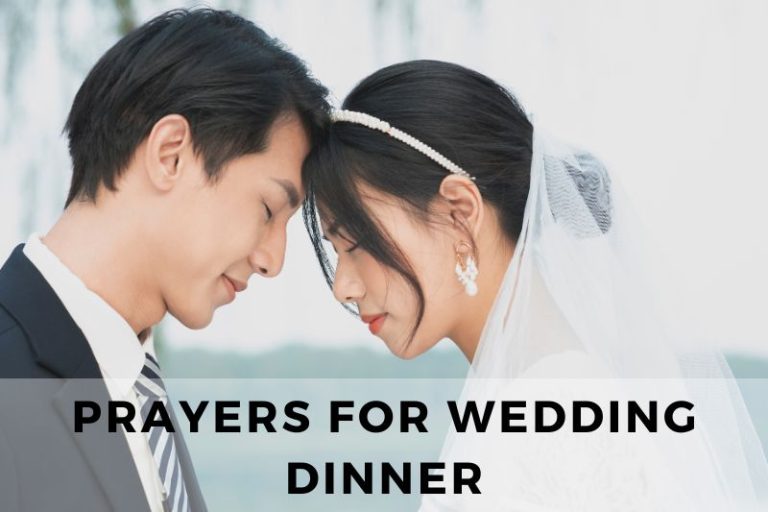 Prayers for Wedding Dinner