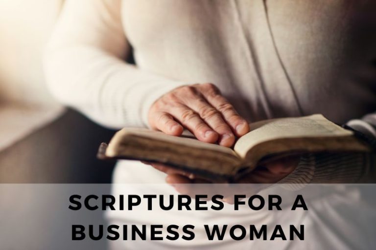 scripture for a business woman
