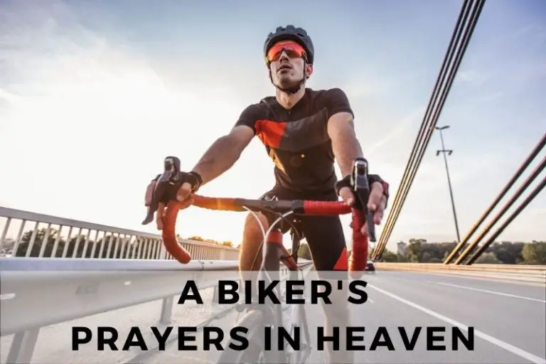 A Biker's Prayer in Heaven