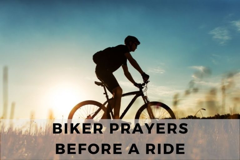 Biker Prayer Before a Ride