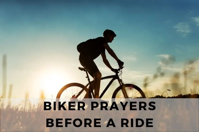 Biker Prayer Before a Ride