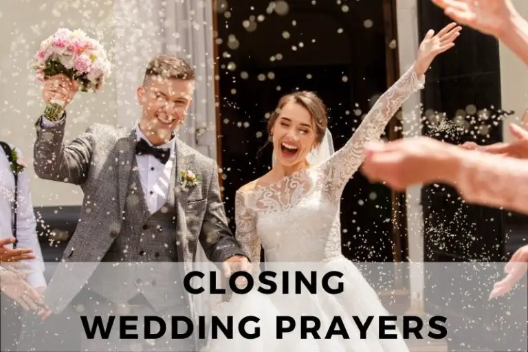 Closing Wedding Prayer