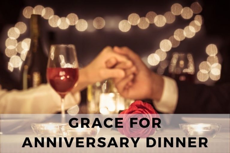 Grace for Anniversary Dinner