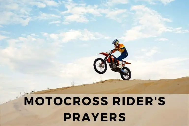 Motocross Rider's Prayer