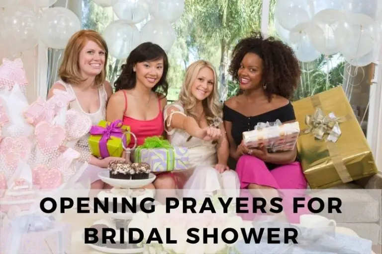Opening Prayer for Bridal Shower