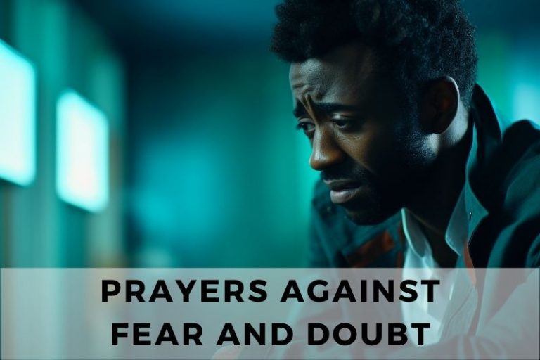 Prayer Against Fear and Doubt
