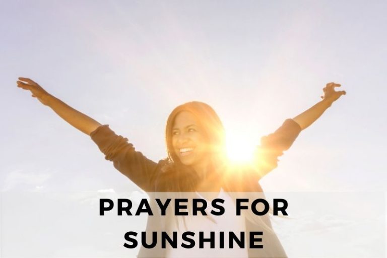 Prayer for Sunshine