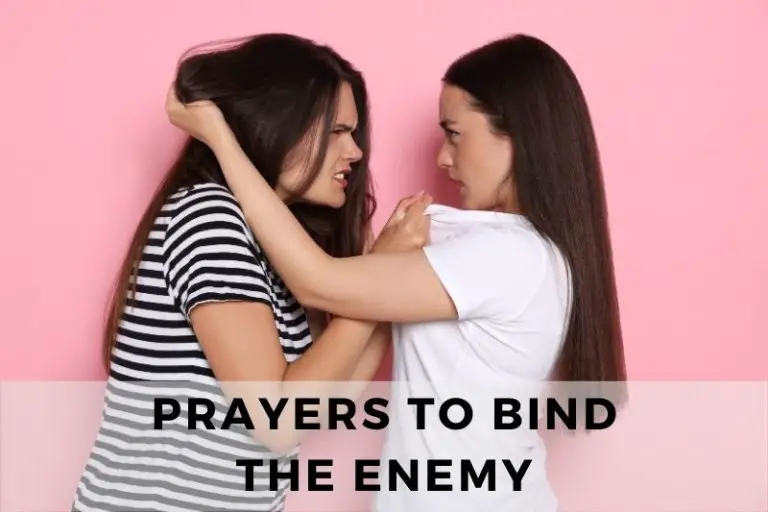 Prayer to Bind the Enemy