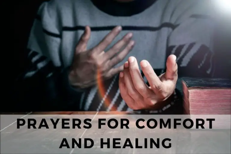 Prayers for Comfort and Healing