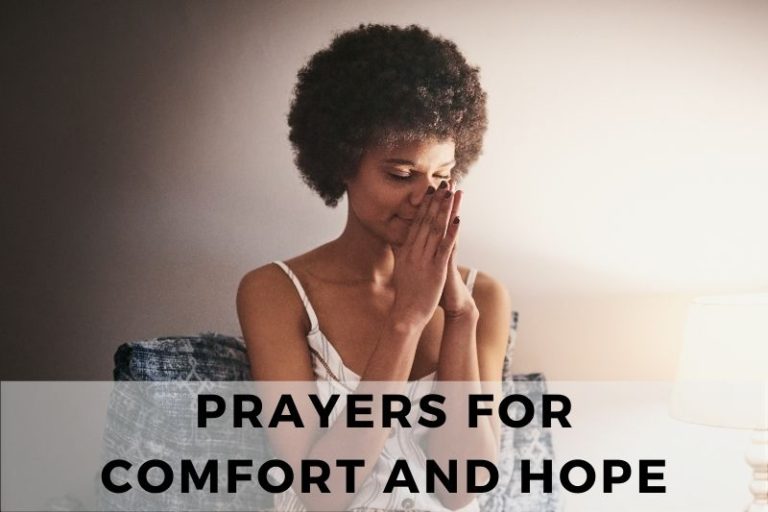 25 Soothing Prayers for Comfort and Hope