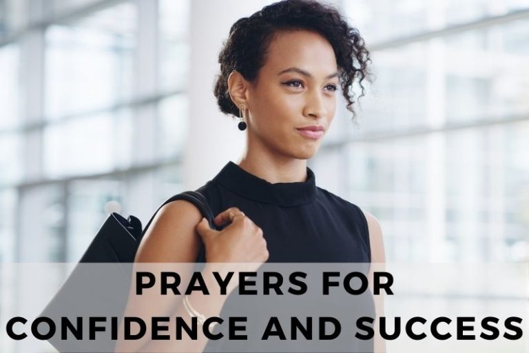 Prayers for Confidence and Success