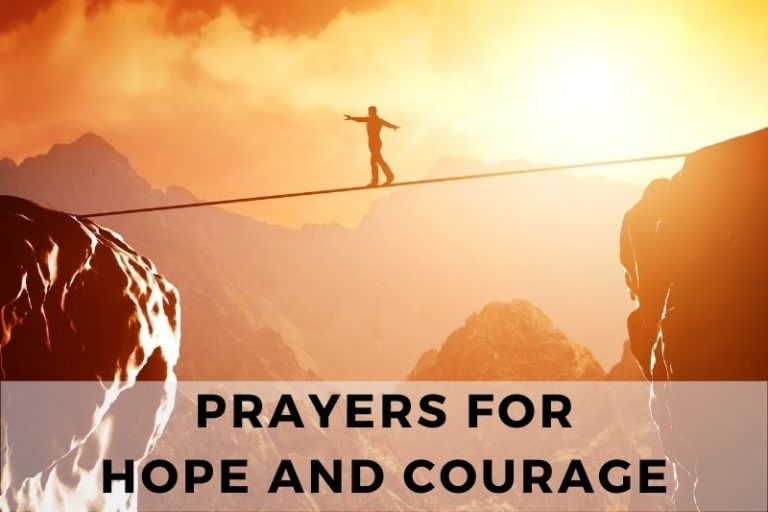 Prayers for Hope and Courage