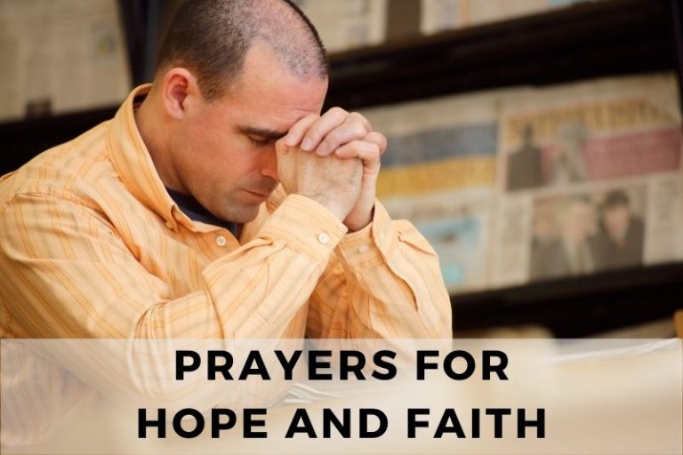 Prayers for Hope and Faith