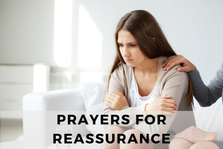 Prayers for Reassurance