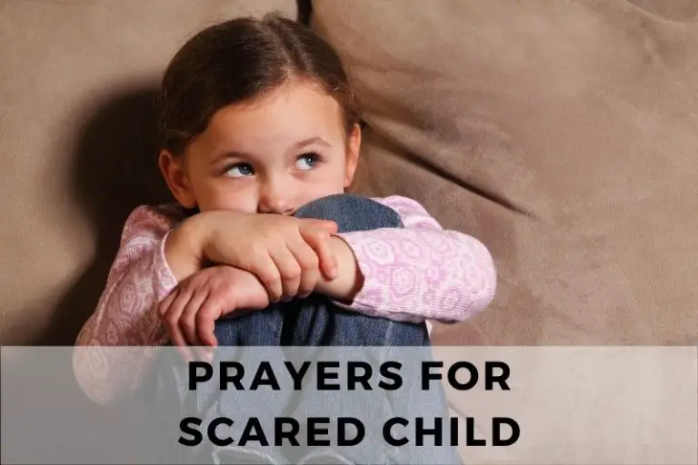 Prayers for Scared Child