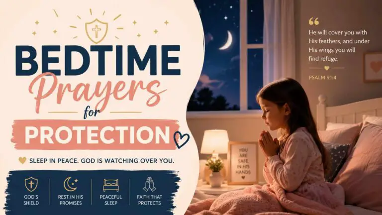 Bedtime Prayers for Protection