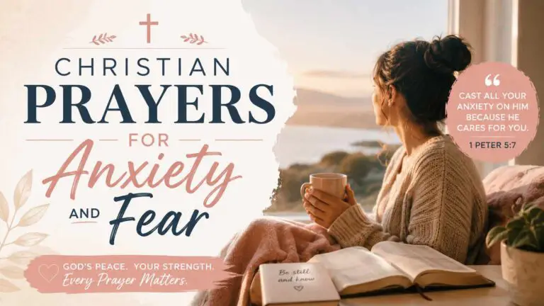 Christian Prayers for Anxiety and Fear