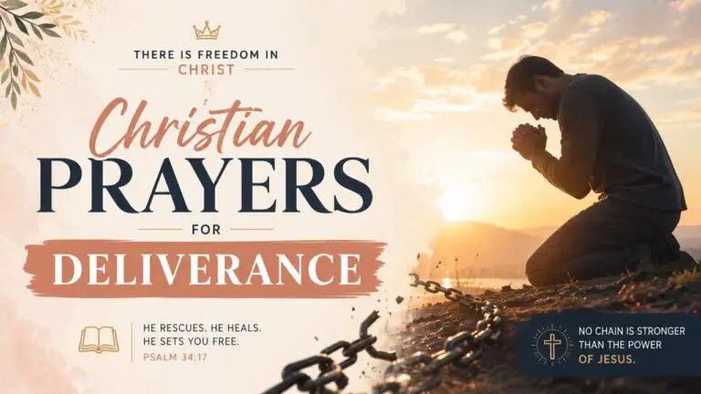 Christian Prayers for Deliverance