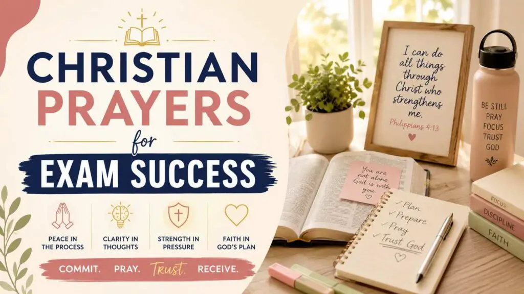 Christian Prayers for Exam Success