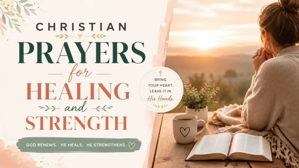 Christian Prayers for Healing and Strength