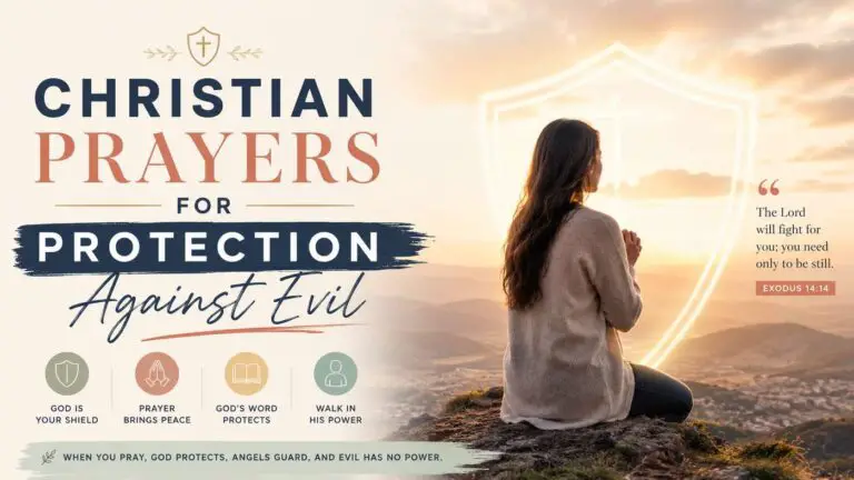 Christian Prayers for Protection Against Evil