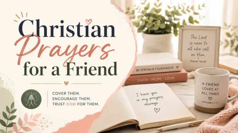 Christian Prayers for a Friend