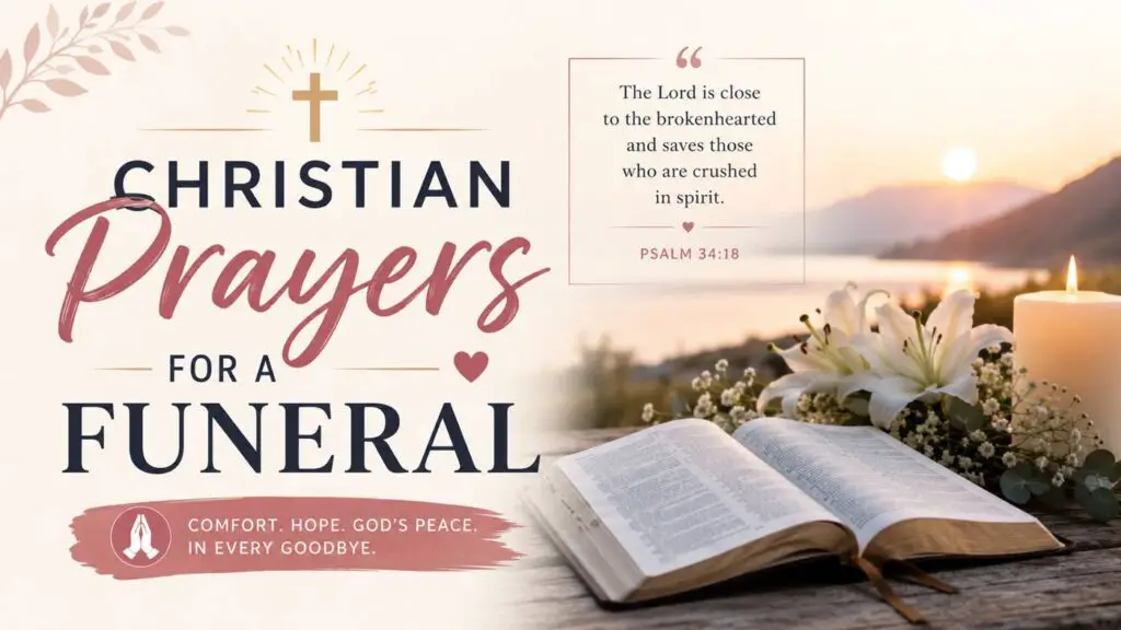 Christian Prayers for a Funeral
