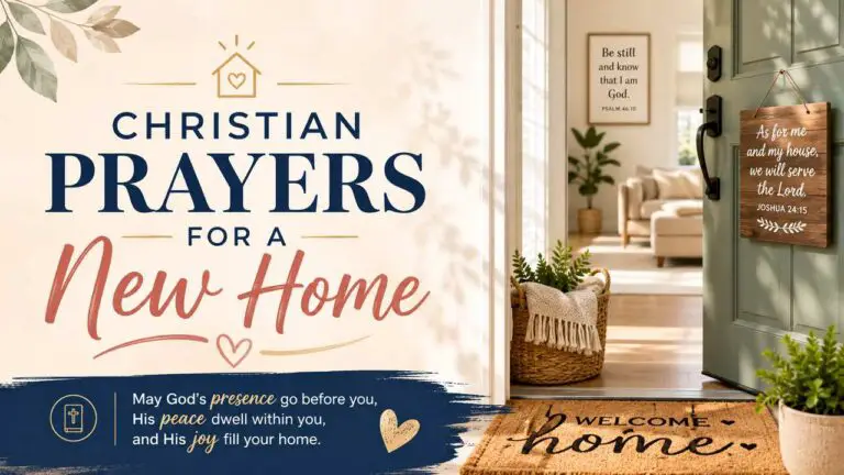Christian Prayers for a New Home
