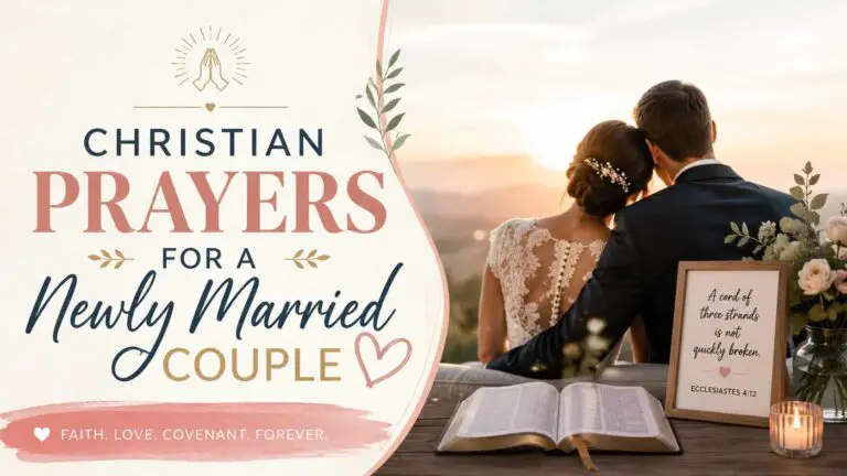Christian Prayers for a Newly Married Couple