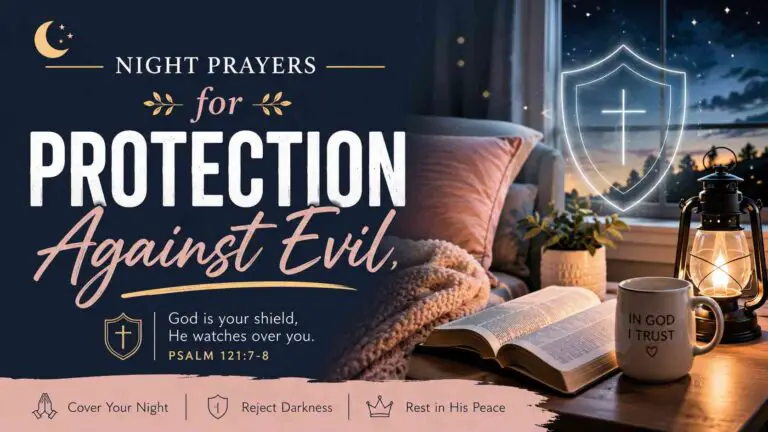 Night Prayers for Protection Against Evil