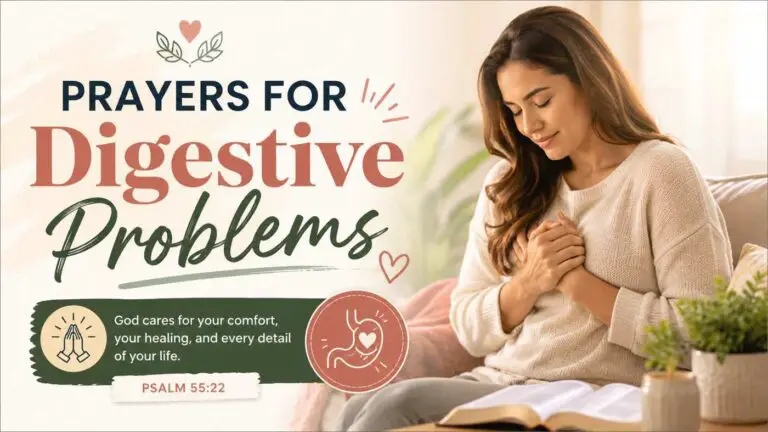 Prayers for Digestive Problems