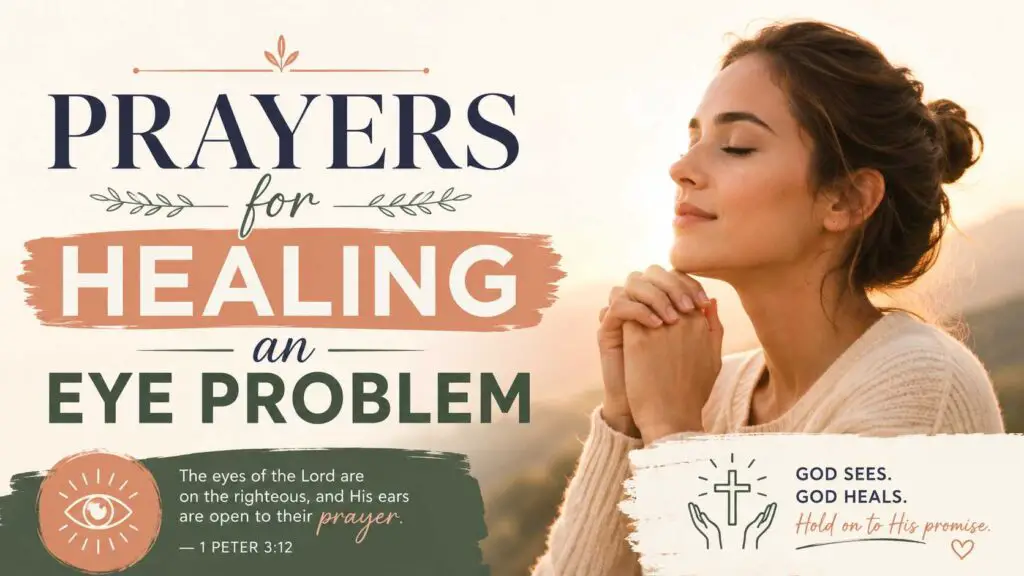 Prayers for Healing an Eye Problem