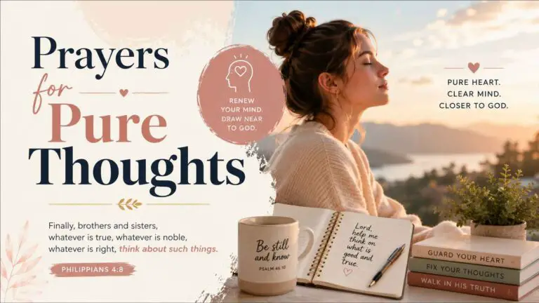 Prayers for Pure Thoughts