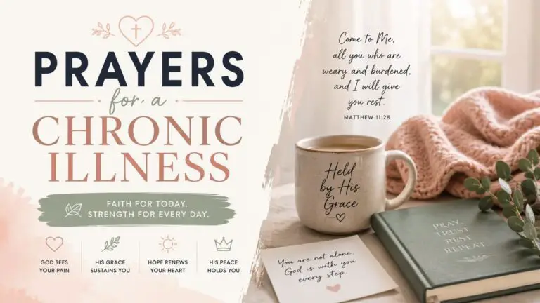 Prayers for a Chronic Illness