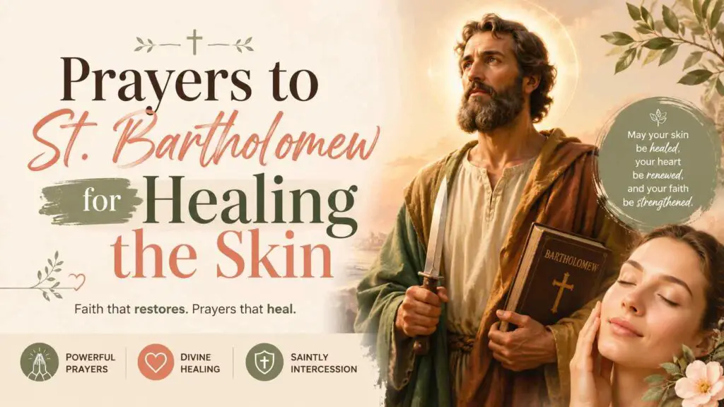 Prayers to St. Bartholomew for Healing the Skin