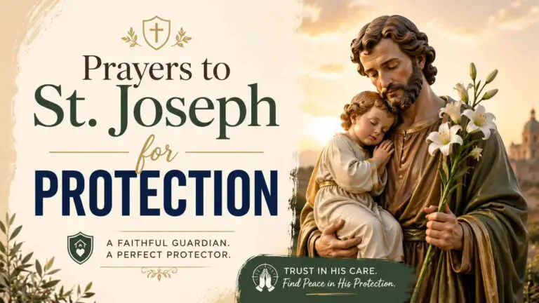 Prayers to St. Joseph for Protection