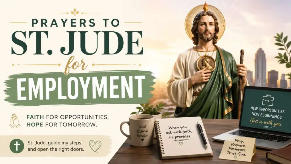 Prayers to St. Jude for Employment