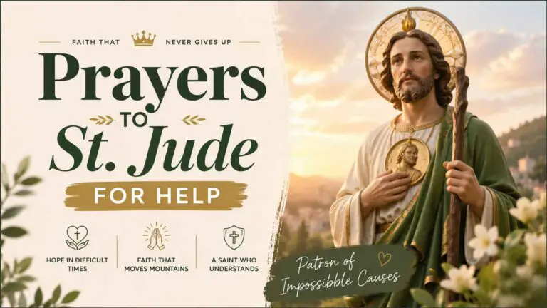 Prayers to St. Jude for Help