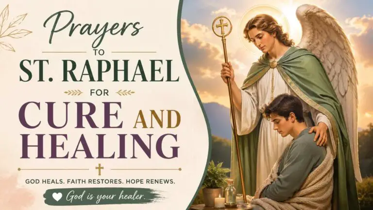 Prayers to St. Raphael for Cure and Healing