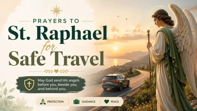 Prayers to St. Raphael for Safe Travel