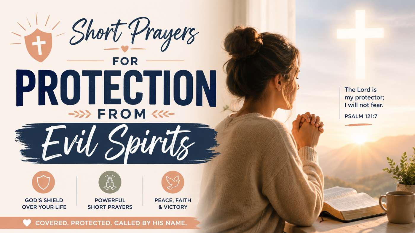 Short Prayers for Protection from Evil Spirits - Strength in Prayer