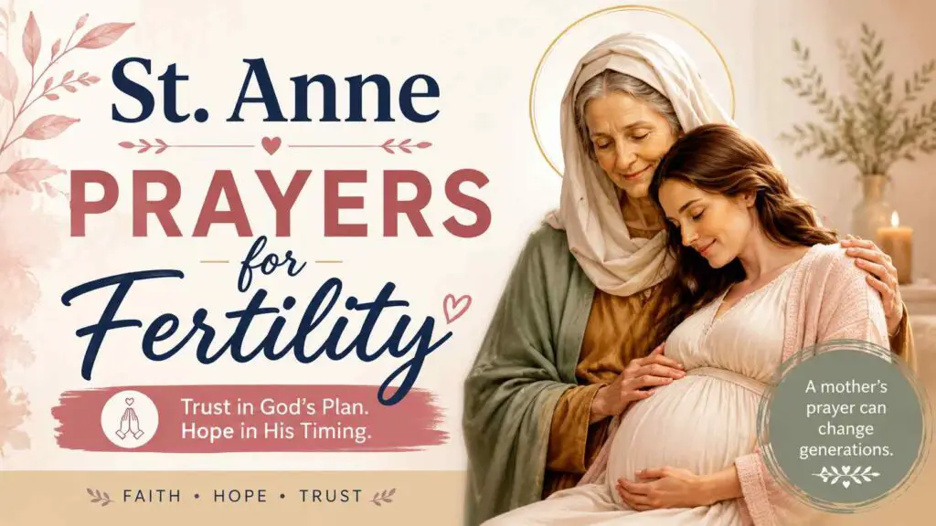 St. Anne Prayers for Fertility