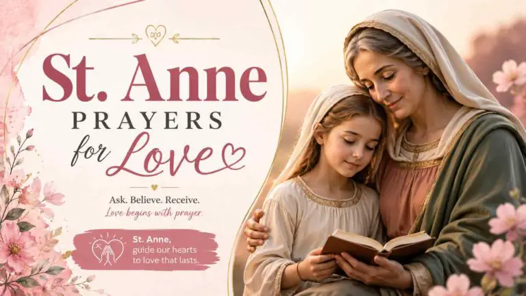 St. Anne Prayers for Love