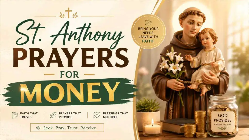 St. Anthony Prayers for Money